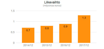 suomen hostingpalvelu liikevaihto