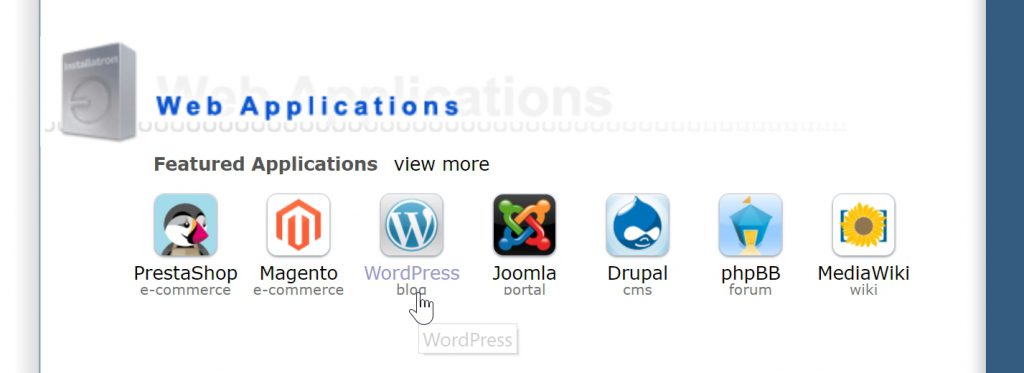 WordPress asennus